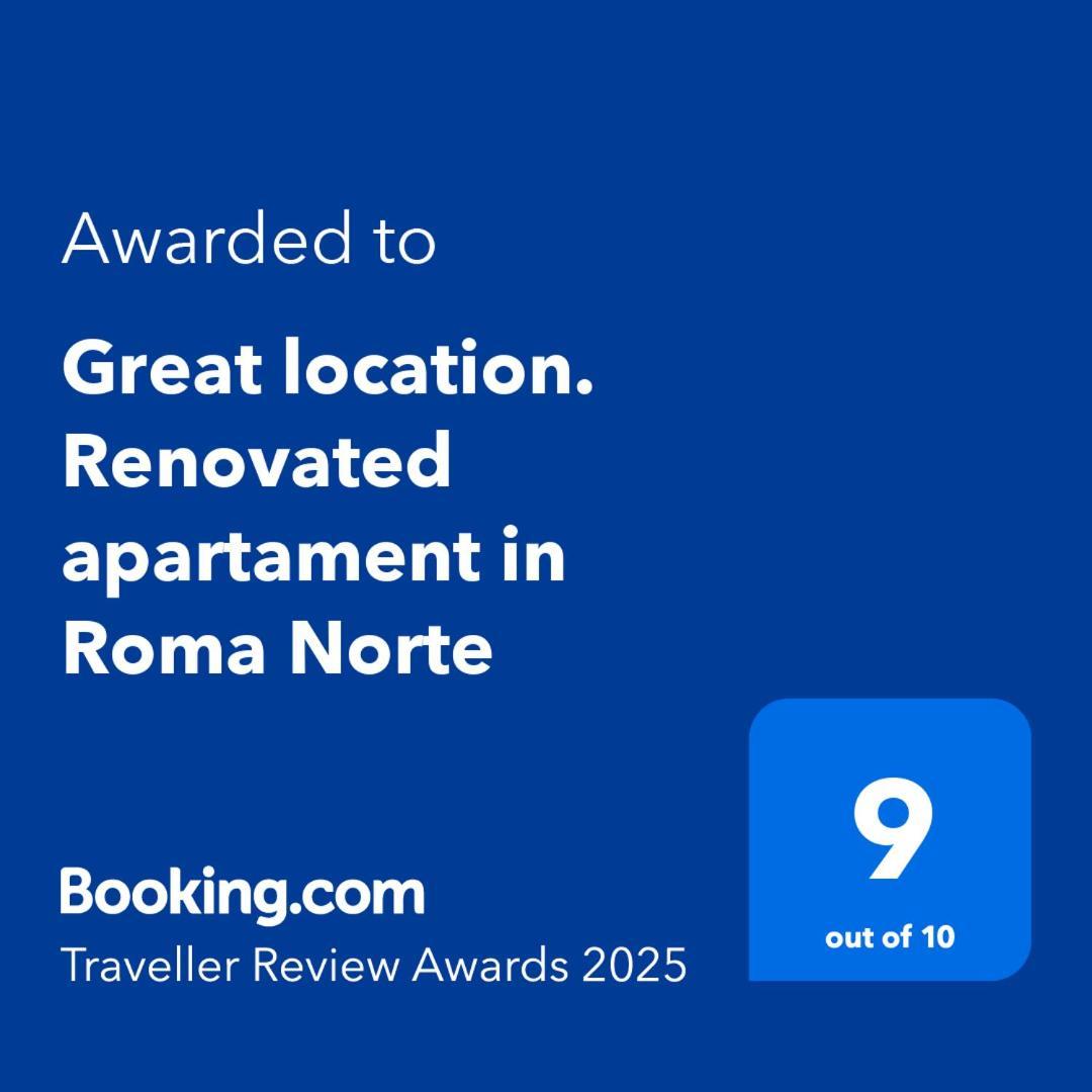 Great Location. Renovated Apartament In Roma Norte Mexico City Ngoại thất bức ảnh